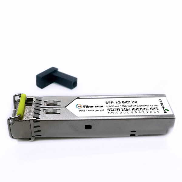 Cisco GLC-BX-D-120 Compatible 1000Base-BX 120KM 1550nmTx/1490nmRx SMF DOM 1-Gigabit SFP Transceiver Module